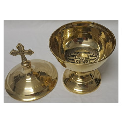 Brass Ciborium 150 ml with lid
